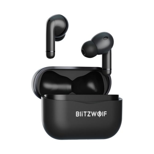Blitzwolf® BW-ANC3 - Aktív zajszűrős, félhosszú Bluetooth fülhallgató. gyönyörű hangzás, 6 óra működési idő