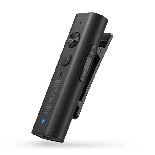 BlitzWolf® BW-BR0 Pro Bluetooth-os fogadó eszköz, bluetooth receiver. Kis késés, kis méret