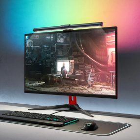   BlitzWolf BW-CML2 RGB Monitor LED lámpa -  szemkímélő bevonat, 300-1000 Lux, 2700K-6500K színhőmérséklet, USB táp