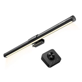   BlitzWolf® BW-CML5 - Monitor lámpa távirányítóval - 5 színhőmérséklet: 2700K-6500K, 300-1000 Lux fényerő, USB táp, kékfény elnyelés