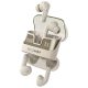 Blitzwolf® BW-FYE17 - 2 pár fülhallgató egy töltődobozban. 13mm-es, nagy hangszóró: tökéletes hangzás, 2x12 óra működés - beige
