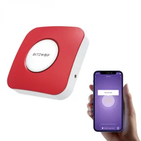  Blitzwolf® BW-IS11 Okos sziréna - 90 dB riasztási hang, APP vezérlés, USB tápegység