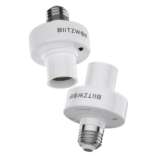 BlitzWolf® BW-LT30 - E27-es okos izzó foglalat - App és hangirányítás
