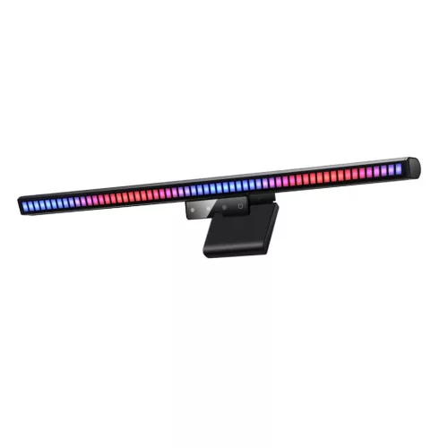 BlitzWolf® BW-NEW CML4 - RGB Gaming monitor lámpa - Kettős fényforrás, APP vezérlés, állítható fény- és színhőm, szemvédelem