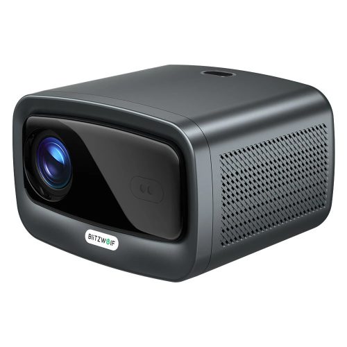 BlitzWolf® BW-V9 - 1080P, Android projektor - 1000 ANSI Lumen, csendes vízhűtés, autómata fókusz és trapézkorrekció, 50-150% zoom