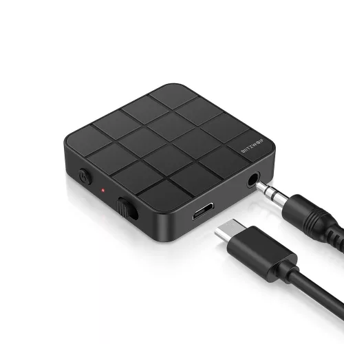 BlitzWolf® BW-BL2 Bluetooth 5.0 zene vevő és fogadó egység egyben (2 in 1)