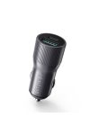 Autós töltő 36W BlitzWolf® BW-SD4 1xQ3.0 gyorstöltős és 1x PD2.0 Type-C töltési technológiával, LED-es világítással Autós töltő 36W BlitzWolf® BW-SD4 1xQ3.0 gyorstöltős és 1x PD2.0 Type-C töltési technológiával, LED-es világítással
