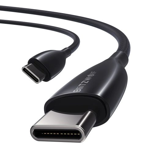 USB Type-C - Type-C kábel - BlitzWolf® BW-TC24 - 100W, 180cm hossz