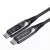 USB Type C - Type C kábel - BlitzWolf® BW-TC25 - 1.2 méter hossz, LED kijelző, 240W PD3.1 töltési teljesítmény