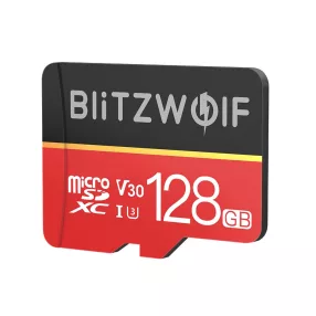   BlitzWolf® BW-TF1 Class 10 micro SD kártya adapterrel, 128GB
