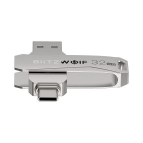   USB Type-C & USB-A 3.0 Pen Drive telefonhoz - BlitzWolf® BW-UPC2 - Alumínium ház, 128GB