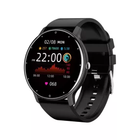   Dafit ZL02D Smart Watch - 7 nap akku idő, 1.28" HD kijelző, IP67, üzenet és híváskezelés, vérnyomás, véroxigén mérés + számtalan funkció - fekete
