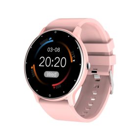   Dafit ZL02D Smart Watch - 7 nap akku idő, 1.28" HD kijelző, IP67, üzenet és híváskezelés, vérnyomás, véroxigén mérés + számtalan funkció - rózsaszín