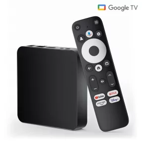   Dcolor GD2 4K Android™12 TV Streaming Box - Google tanusítvány, 4K@60fps, 2GB RAM, 32GB belső tárhely, dupla sávos WiFi 2.4 /5 GHz