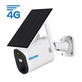   ESCAM QF490 - 4G SIM kártyás + napelemes IP kamera: 1080P HD, kültéri, színes éjjellátás, kétirányú hang, IR 20m