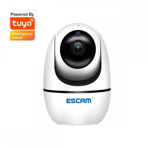 ESCAM TY002 - beltéri WiFi Smart IP security dome kamera: 1080P, ingyenes cloud tárhely, éjjellátás, mozgásérzékelés, kétirányú hang