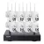ESCAM WNK718 - 8db fémházas, kültéri WiFi IP dome kamera rendszer: 1080P,  színes éjjellátás, mozgásérzékelés, kétirányú hang, IP66