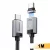 ESSAGER ES-X95 - 1 méteres, mágneses csatlakozású, Type-C - Type-C USB kábel. 240W töltés, gyöngyvászon borítás