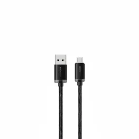   ESSAGER ES-X60 - 1 méter, Type-A - Micro, USB kábel, 29W töltés, gyöngyvászon borítás