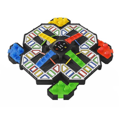 GiiKER Super Ludo a klasszikus: Ki nevet a végén? társasjáték újragondolt változata. Ingyenes applikáció és LED fények több játékmód