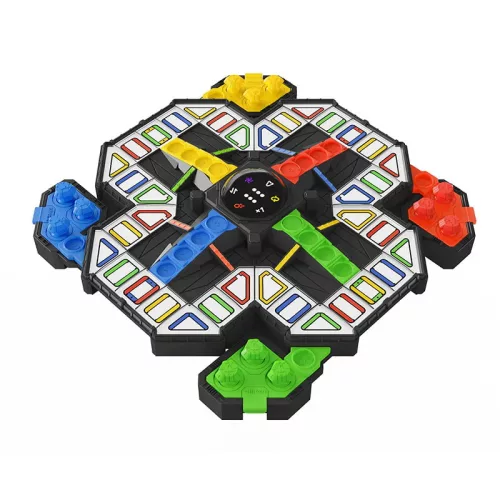 GiiKER Super Ludo a klasszikus: Ki nevet a végén? társasjáték újragondolt változata. Ingyenes applikáció és LED fények több játékmód