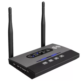   HiGi® B22 Bluetooth adapter - zene adó és fogadó egység egyben - akku, 80 méter hatótáv / apt HD, apt Low Latency, apt, SBC
