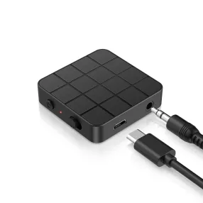   HiGi® KN321 - Bluetooth 5.0 audio vevő és adó adapter egyben (2 in 1) 6 óra akku idő, kis méret