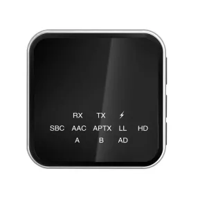   HiGi® LE507- Bluetooth transzmitter (adó és fogadó egyben) 2 csatlakoztatható  eszköz, Bluetooth 5.2, HiFi minőség, aptX -HD támogatás