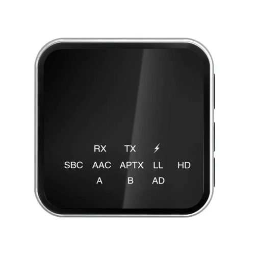 HiGi® LE507- Bluetooth transzmitter (vevő és fogadó egyben) 2 csatlakoztatható  eszköz, Bluetooth 5.2, HiFi minőség, aptX -HD támogatás