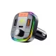 HiGi® - T832 szivargyújtóba dugható FM transzmitter & autós USB-s gyorstöltő: 1x USB Type-C + 1x USB-A
