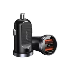   JOYROOM C-A09 Autós töltő 30W; aluminium test, 2xQ3.0 gyorstöltő