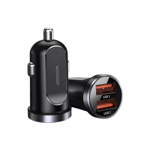 JOYROOM C-A09 Autós töltő 30W; aluminium test, 2xQ3.0 gyorstöltő