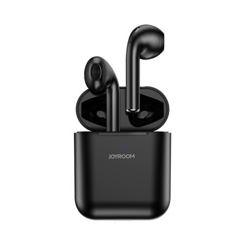 JOYROOM T03S fekete - TWS, prémium vezeték nélküli bluetooth 5.0 fülhallgató, IQ (vezeték nélküli) töltés.