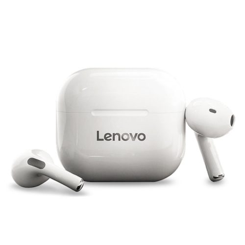 Lenovo LivePods LP40 vezeték nélküli fülhallgató töltődobozzal - Kényelmes viselet, kis méret, 5 óra működési idő