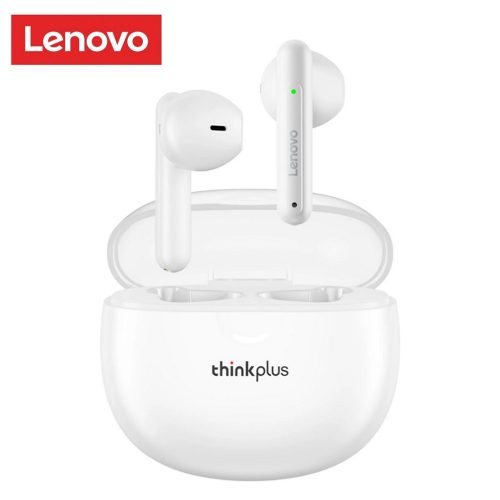 Lenovo thinkplus LivePods LP1 Pro - Töltődobozos Bluetooth 5.3-as fülhallgató. 4x5 óra akku használat, érintőgombos vezérlés - fehér