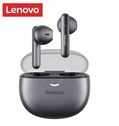Lenovo thinkplus LivePods LP1 Pro - Töltődobozos Bluetooth 5.3-as fülhallgató. 4x5 óra akku használat, érintőgombos vezérlés - szürke