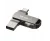 Lexar® JumpDrive® D400 USB 3.1 Type-C Dual Slot Metal PenDrive – telefonhoz és számítógéphez.  Alumínium ház, 64GB