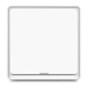   RSH ESW-1WAA-EU WiFi - SMART, fali, mechanikai gombos világítás kapcsoló, 1 kapcsolóval - Tuya App, Google Home, Amazon
