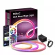 RSH® LD05 - SMART, RGB LED Neoncsík - 5 méter, irányítás: Applikáció & távirányító, 16 mill. szín, 4 világítási mód, falra ragasztható