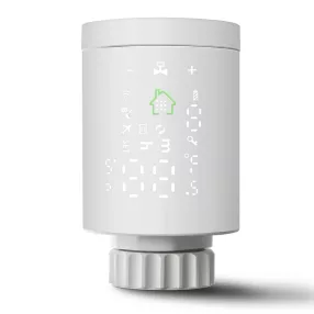  RSH® RV05 - Okos termosztatikus radiátorszelep. 1 év elem használat, nyitott ablak riasztás, számtalan automata funkció, Danfoss adapter.