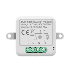   RSH® SB01 ZigBee -1 utas SMART kapcsoló - Applikációs irányítás, időzítés, hang utasítás. Amazon Echo, Google Home és IFTTT integrálhatóság