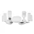 RSH® SK04 Smart Home biztonsági riasztó központ APP vezérléssel - WiFi, akku, 3db érzékelő, csengő, távirányító