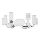 RSH® SK04 Smart Home biztonsági riasztó központ APP vezérléssel - WiFi, akku, 3db érzékelő, csengő, távirányító