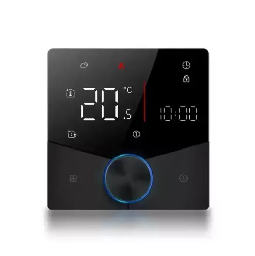 RSH® TM018-GA - Okos WiFi-s termosztát. Elektromos és vízkeringetéses padlófűtéses rendszerekhez - 5A ,  App irányítás