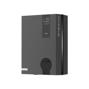   Raedian NEO 22kW AC Wallbox - elektromos autó fali töltő | DLM funkció | 22kW - 3x32A | App, RFID irányítás | kábel nélkül - fekete