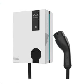  Raedian NEO 22kW AC Wallbox - elektromos autó fali töltő | 22kW - 3x32A | Type 2 kábel | Applikációs és RFID kártyás irányítás - Fehér