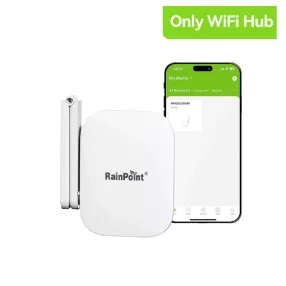   RainPoint® Mini Wi-Fi HUB - Intelligens központi egység – Öntözőszelepekhez és mérőeszközökhöz