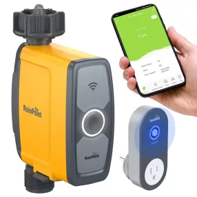   RainPoint® - Smart, kerti csapra szerelhető öntözőrendszer szett (szelep + HUB) - applikációval, Interneten keresztül vezérelhető (TTV103WRF+TWG004WRF)