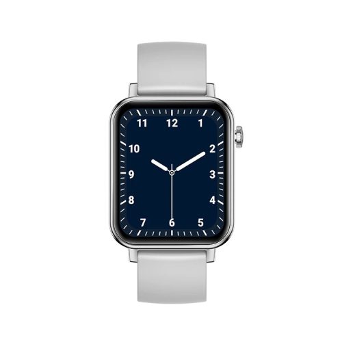 SENBONO X39 Silver Smart Watch - Telefonálás az órával, 1.69" kijelző, IP67, üzenet, vérnyomás, véroxigén kijelzés + még számtalan beépített funkció