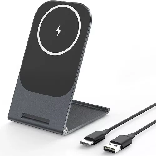 Veger Y56 - 15W-os mágneses, vezeték nélküli töltő minden QI szabványt támogató telefonhoz